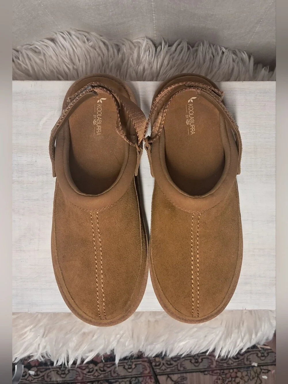 Koolaburra By UGG Suede Mule Clogs Size 10 - Picture 7 of 9